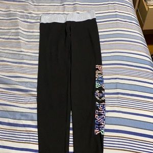 Pink used tights in size XS